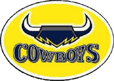 1998-Deportes Rugby - Clubes - Logotipo Australia North Queensland Cowboys 