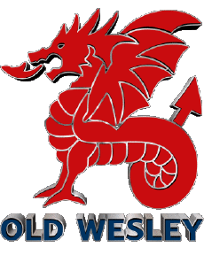 Sports Rugby Club Logo Irlande Old Wesley 