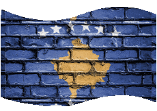 Banderas Europa Kosovo Rectángulo 