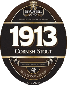 1913-Boissons Bières Royaume Uni St Austell 1913
