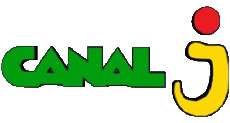 1985 - 1989-Multimedia Kanäle - TV Frankreich Canal J Logo Historique 