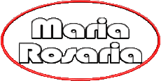 Nome FEMMINILE - Italia M Composto Maria Rosaria 