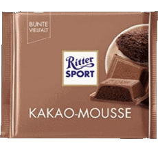 Kakao-Mousse-Nourriture Chocolats Ritter Sport 