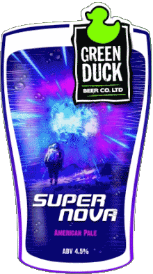 Super nova-Boissons Bières Royaume Uni Green Duck Super nova