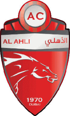 Sports Soccer Club Asia Logo United Arab Emirates Shabab Al-Ahli Club 