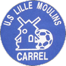 Sports FootBall Club France Hauts-de-France 59 - Nord US Lille Moulins Carrel 