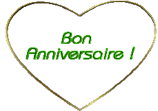 Messagi Francese Bon Anniversaire Coeur 001 