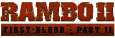 Multimedia Film Internazionale Rambo Logo First blood part 2 