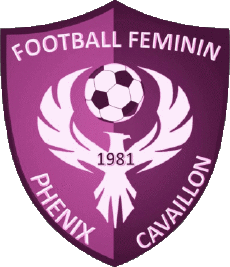 Sports FootBall Club France Logo Provence-Alpes-Côte d'Azur 84 - Vaucluse Phenix Féminin Cavaillon 