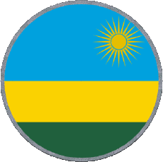 Banderas África Ruanda Ronda 