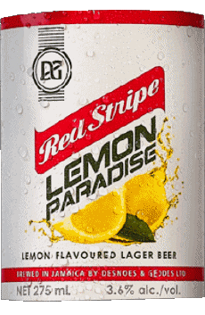 Lemon paradise-Drinks Beers Jamaica Red Stripe Lemon paradise