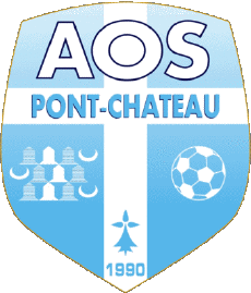 Sports FootBall Club France Logo Pays de la Loire 44 - Loire-Atlantique A.O.S. Pontchateau 
