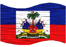 Bandiere America Haiti Rettangolo 