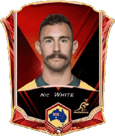 Sports Rugby - Joueurs Australie Nic White 