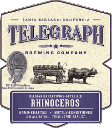 Rhinoceros-Bebidas Cervezas USA Telegraph Brewing 