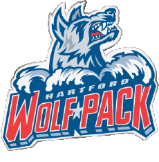 Deportes Hockey - Clubs U.S.A - AHL American Hockey League Hartford Wolf Pack 
