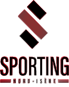 Sports FootBall Club France Logo Auvergne - Rhône Alpes 38 - Isère Sporting Nord Isère 