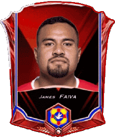 Deportes Rugby - Jugadores Tonga James Faiva 