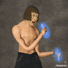 Humour - Fun Art GIF Créateur Scorpion Dagger 