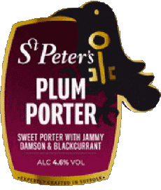 Plum Porter-Boissons Bières Royaume Uni St  Peter's Brewery Plum Porter
