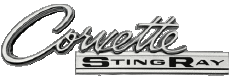 Sting Ray-Transporte Coche Chevrolet - Corvette Logo 