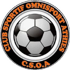 Sports FootBall Club France Logo Hauts-de-France 02 - Aisne CSOA Club Sportif Omnisport d'Athies sous Laon 