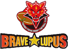 Sports Rugby Club Logo Japon Toshiba Brave Lupus 