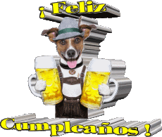 Messages Espagnol Feliz Cumpleaños Animales 003 
