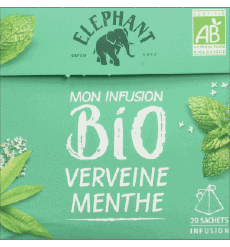 Bio verveine Menthe-Drinks Tea - Infusions Eléphant 