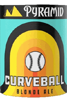 Curverball-Getränke Bier USA Pyramid 