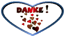 Mensajes Alemán Danke Corazón 