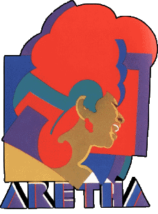 Multi Media Music Funk & Disco Aretha Franklin Logo 