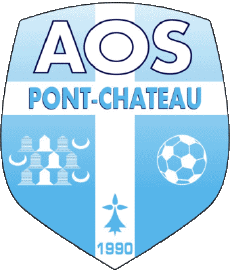 Sports FootBall Club France Logo Pays de la Loire 44 - Loire-Atlantique A.O.S. Pontchateau 