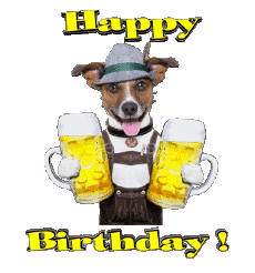 Mensajes Inglés Happy Birthday Animals 003 