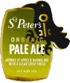 Organic pale ale-Boissons Bières Royaume Uni St  Peter's Brewery Organic pale ale