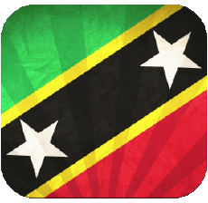Banderas América Saint Kitts y Nevis Plaza 2 