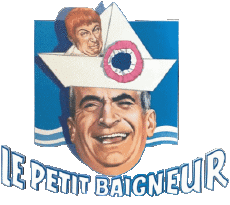 Multi Média Cinéma - France Louis de Funès Le petit baigneur - Logo 