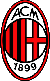 Deportes Fútbol Clubes Europa Logo Italia Milan AC 