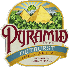Outburst imperial IPA-Getränke Bier USA Pyramid 