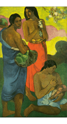 Humor - Fun ART Pintor de artistas Paul Gauguin 
