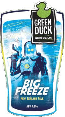 Big freeze-Drinks Beers UK Green Duck 