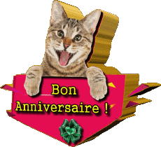 Nachrichten Französisch Bon Anniversaire Animaux 002 