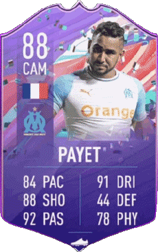 Multi Média Jeux Vidéo F I F A - Joueurs Cartes France Dimitri Payet 