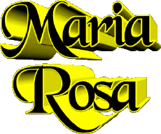 First Names FEMININE - Italy M Composed Maria Rosa 