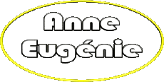 Nome FEMMINILE - Francia A Composto Anne Eugénie 