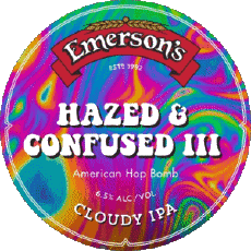 Hazed & Confused 3-Bebidas Cervezas Nueva Zelanda Emerson's Hazed & Confused 3