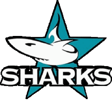 Logo 1998-Sport Rugby - Clubs - Logo Australien Cronulla Sharks Logo 1998