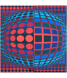 Humour - Fun Art Artiste  Peintre Victor Vasarely 