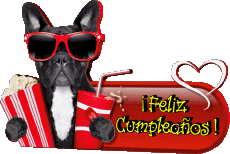 Mensajes Español Feliz Cumpleaños Animales 009 