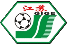 1996-Sports FootBall Club Asie Logo Chine Jiangsu Football Club 1996